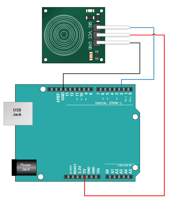 Arduino電容式觸摸傳感器教程