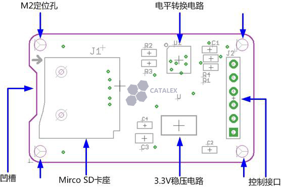 Micro SD 記憶卡讀寫模組 Arduino 專用 Micro SD卡讀寫模組