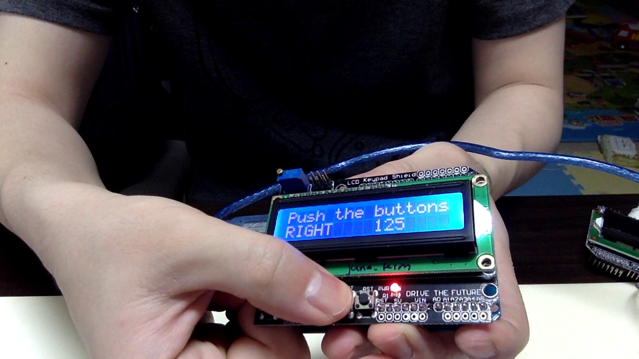 Arduino LCD Keypad Shield