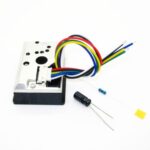SHARP 夏普原裝 GP2Y1014AU0F 空氣品質偵測套件組  送排線,電容,電阻套件