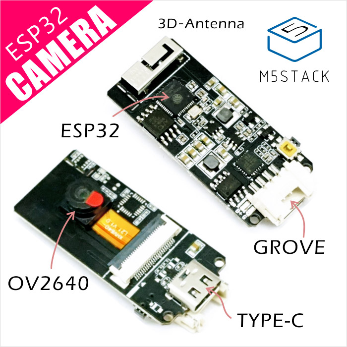 M5Stack ESP32CAM 無線攝影模組
