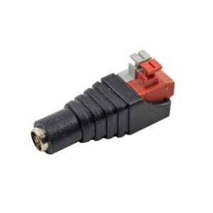 按壓式 DC 5.5*2.1mm 按壓式母頭 五個一包