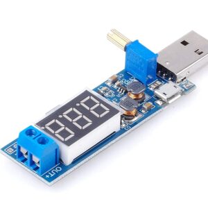 DC-DC USB 升壓電源穩壓模組 5V 轉 3.3V 9V 12V 24V 多電壓可調式行動電源升壓電源模組