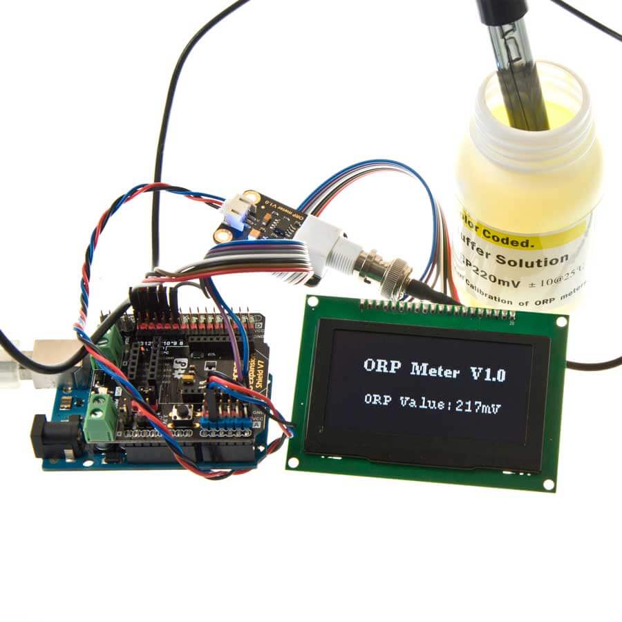 Gravity: Analog ORP Sensor Meter 氧化還原電位感測器