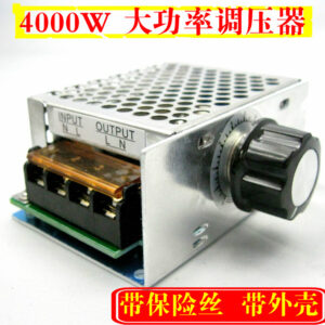 220V 交流電機 4000W 大功率可控矽電子調壓器模組 調光 調速 調溫
