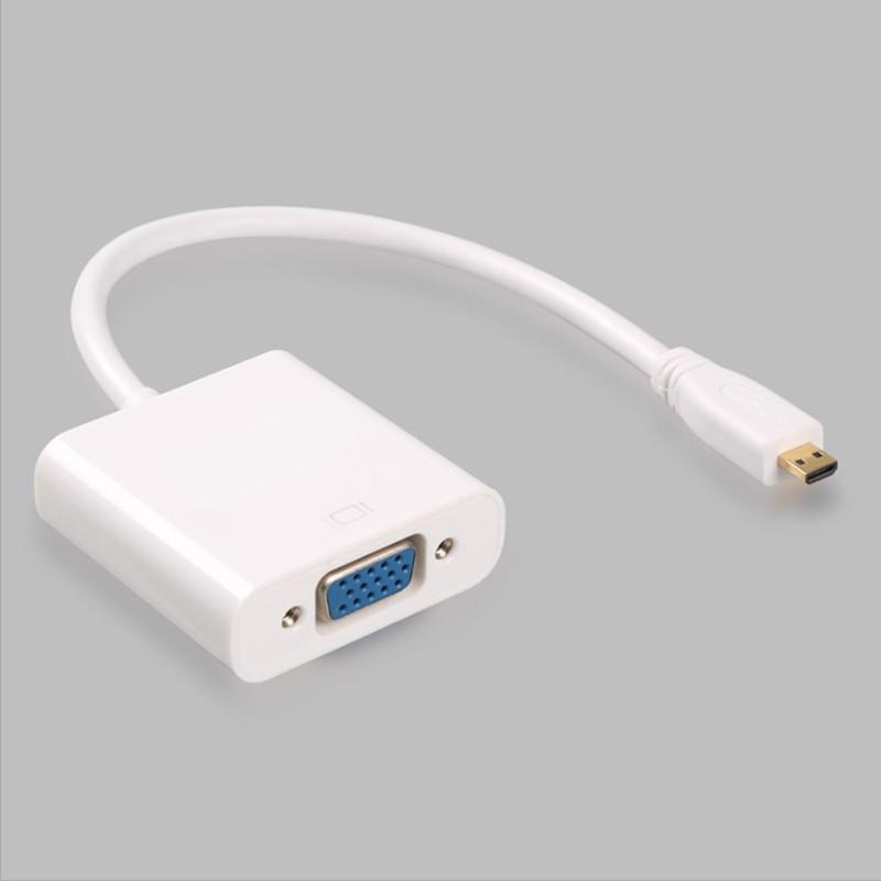 【飆機器人】樹莓派Raspberry Pi 4B Micro HDMI轉VGA轉接頭 (帶音頻)