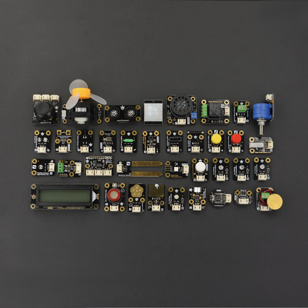 Arduino Gravity: 37件感測器學習套件組