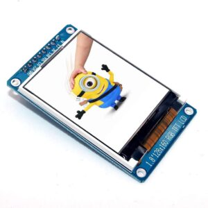 1.8 英寸全彩 128x160 SPI 全彩 TFT LCD 顯示模組 驅動 IC ST7735S