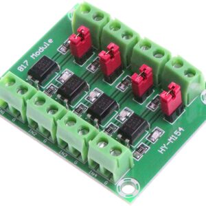 PC817 4通道光電耦合器模組 電壓控制轉接 PC817 光電隔離模組
