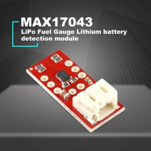 3.7V LiPo 鋰電池電量計 感測電壓與剩餘電量