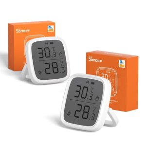 SONOFF Zigbee LCD 液晶智慧溫濕度感測器 SNZB-02D 支援 Home Assistant