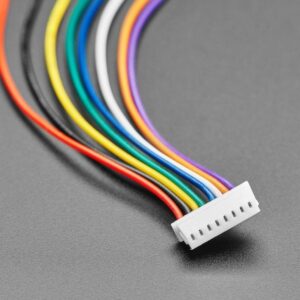 1.25mm 8P 28AWG 單頭電子端子線長 10CM 連接線  10 條一包