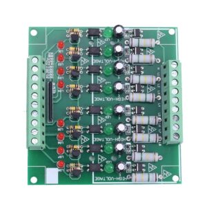 110V/220V  交流電源 ON/OFF 檢測光耦模組 8 路 / 支援 5V 與 3.3V 與 24V 輸出