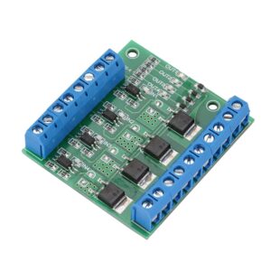 4路 MOSFET 開關模組 PLC放大電路板 / 大電流驅動模組 光耦隔離