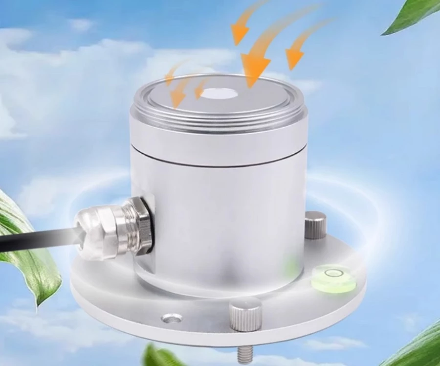 RS485 PAR 感測器可測量植物光合作用所需的光合有效輻射（PAR）。