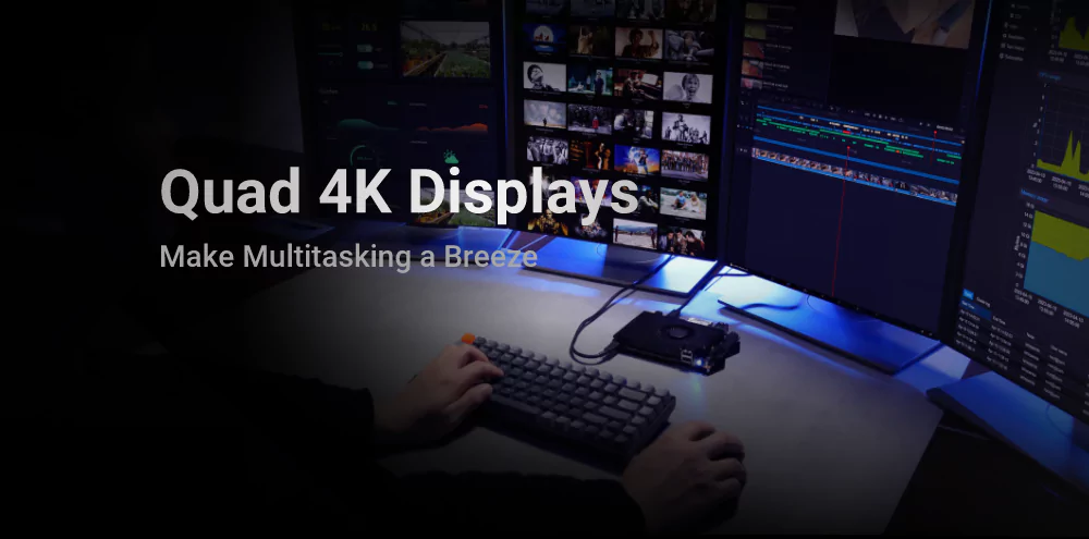 LattePanda Sigma Quad 4K Displays