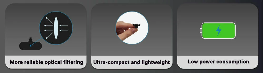 Features of ToF laser ranging sensor