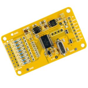 ADS1256 24位 8通道ADC模組 高精度ADC數據採集卡  SPI 介面 焊好排針：圖片 3